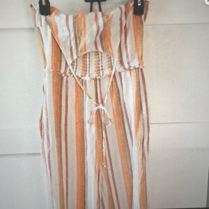 Cloth & Stone Vibrant Striped Jumpsuit